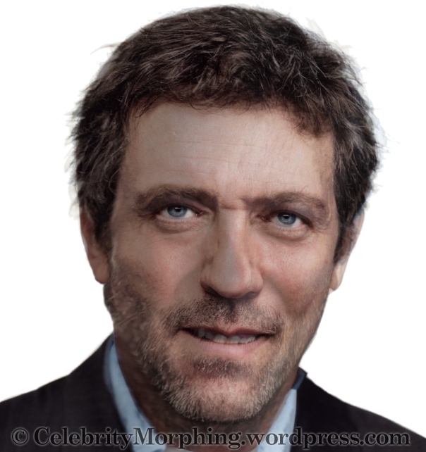 Stephen Fry and Hugh Laurie Morphed