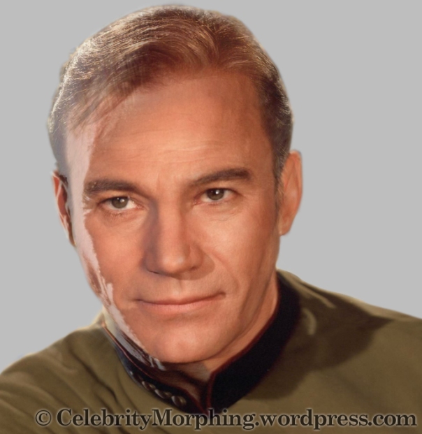 James T. Kirk and Jean-Luc Picard Morphed